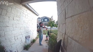 Working mom wishes kids 'good luck' on first day of school via doorbell camera - Fox News