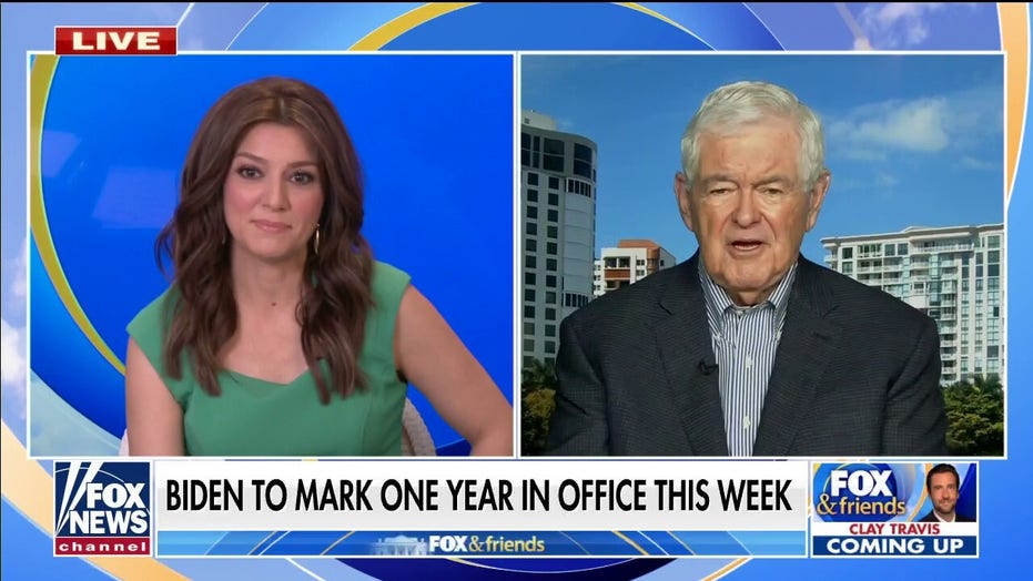 Newt Gingrich on 'Fox & Amigos': Americans see a system that’s failing after Biden's first year