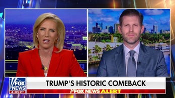 Eric Trump: Americans saw a man who fought for them