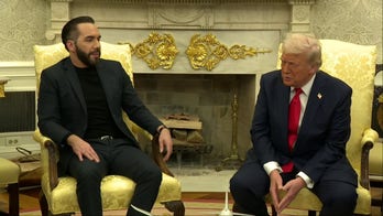 El Salvador President Bukele gives blunt response when Trump asks if men belong in women's sports