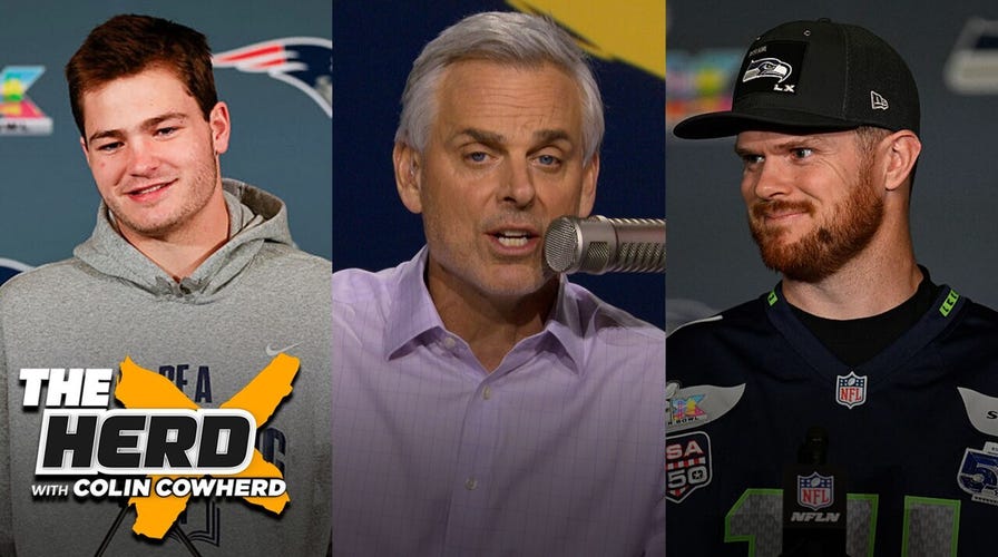 Drake Maye, Sam Darnold, Stefon Diggs and Jaxon Smith-Njigba item   Colin's Top 10 players successful  Super Bowl LX | The Herd