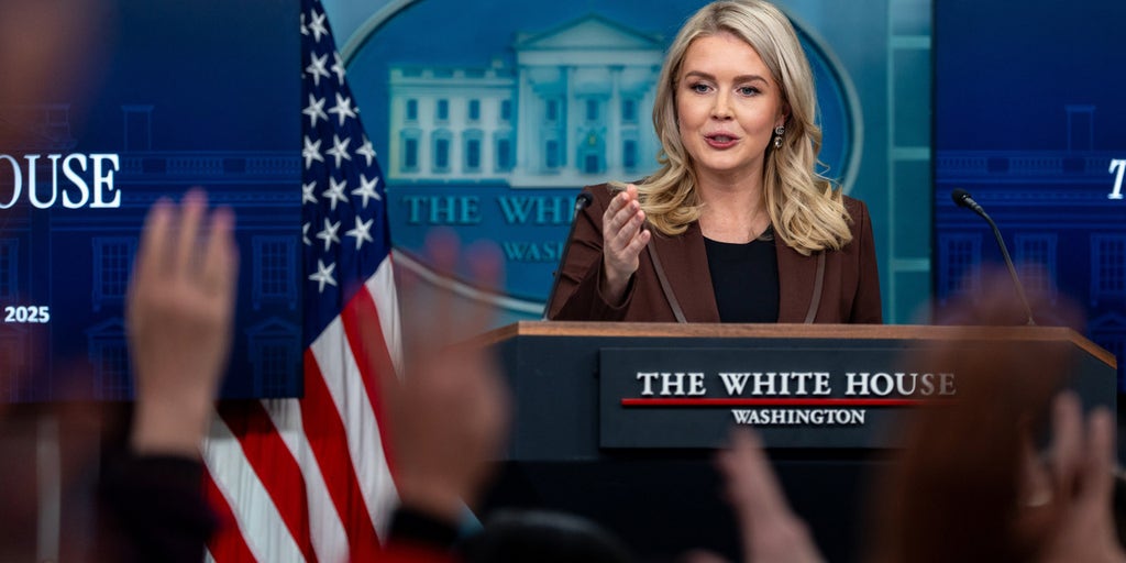 Karoline Leavitt calls on Republicans to 'get off their butts' and abolish filibuster