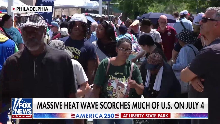 Massive heat wave scorches US during July 4 weekend