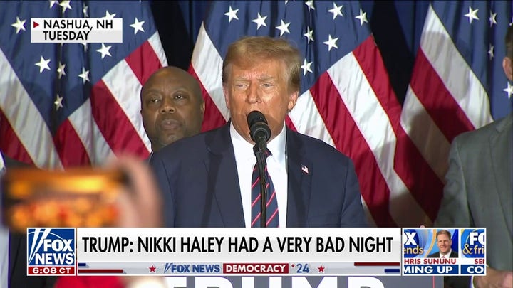 Trump calls out Haley after NH primary: ‘Did very poorly’