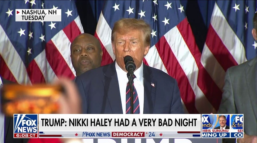 Trump calls out Nikki Haley after NH primary: ‘Did very poorly’
