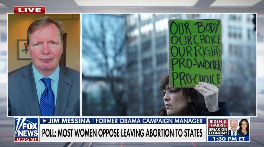 Abortion will be the sleeper issue of an 'incredibly close' election: Jim Messina