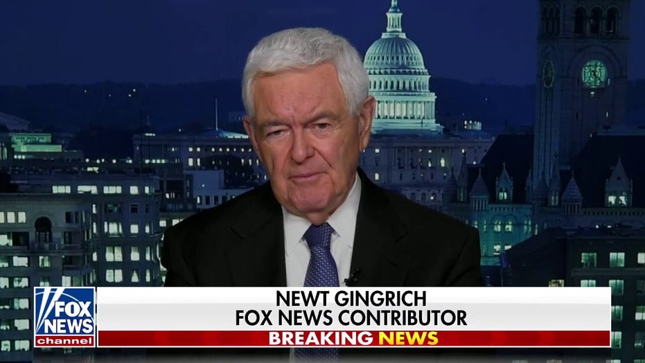 Newt Gingrich: Biden can’t break loose from the radical left, Democratic Party would ‘erupt’ if he did