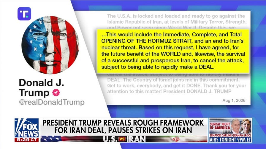 Trump pauses planned Iran strikes as possible deal gains momentum