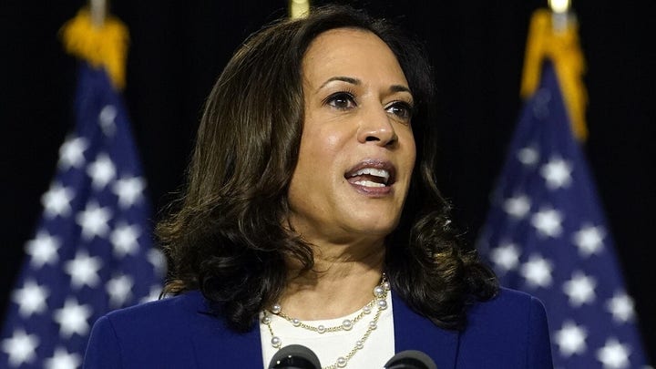 Kamala Harris prepares to accept historic VP nomination