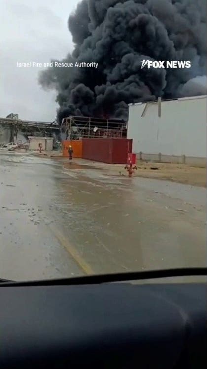 NEW: Iran strikes factory in southern Israel