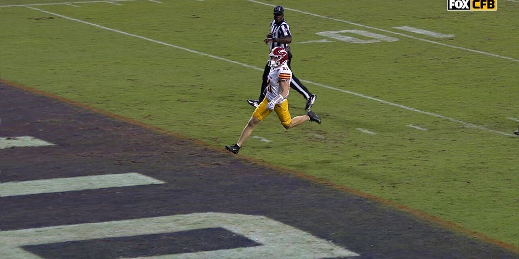 Aiden Flora returns punt 79 yards for TD, giving Iowa State lead over TCU