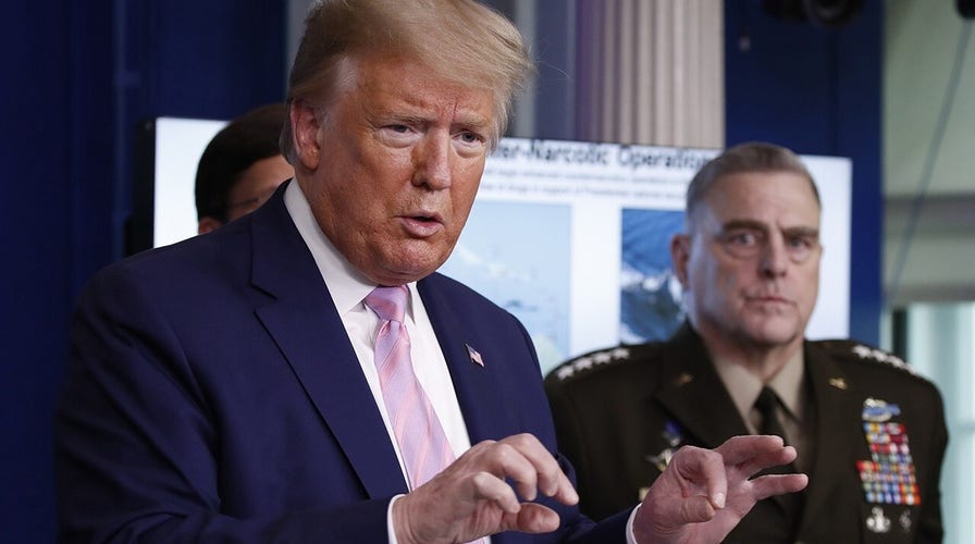 Trump announces enhanced narcotics operation to fight drug cartels exploiting COVID-19 pandemic