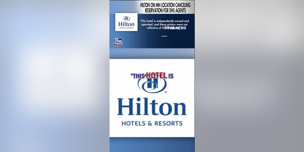Hilton Hotels CALLED OUT after Minneapolis location cancels federal agents' rooms