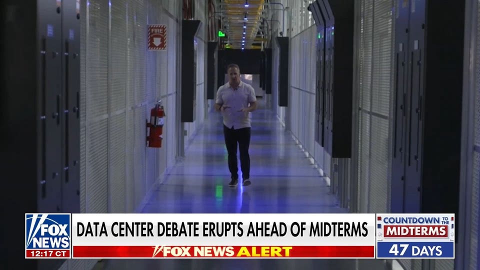 Inside Illinois data center using closed-loop cooling system