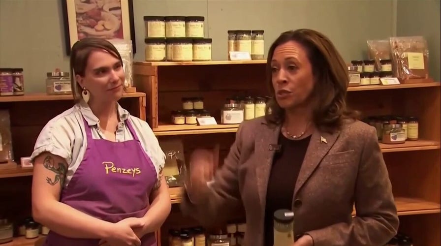 Kamala Harris visits anti-Republican spice shop, says we need to end 'division'