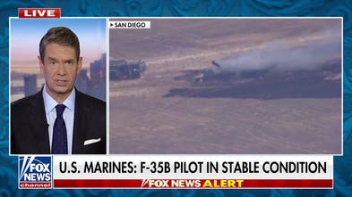 US Marines: F-35B pilot in stable condition