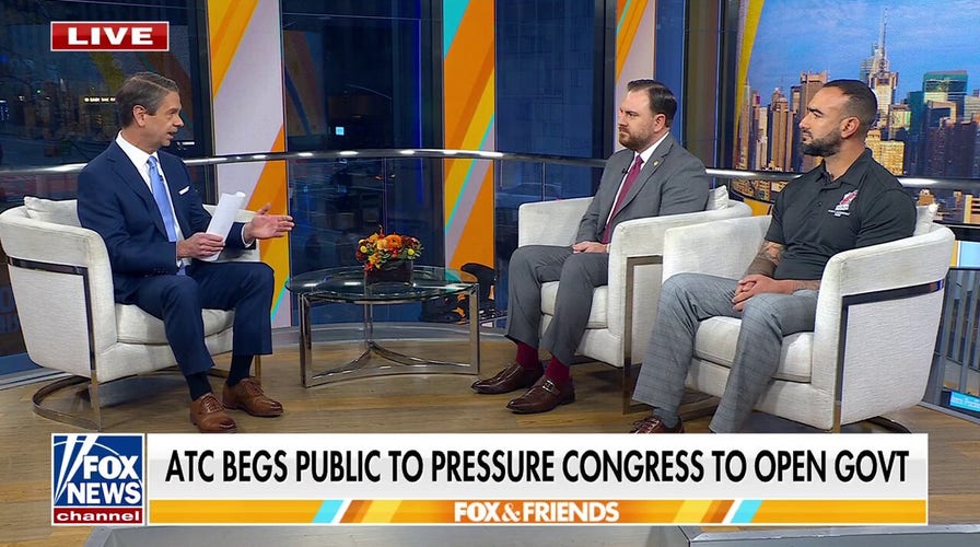 Air traffic controllers plead for government to reopen amid federal firings