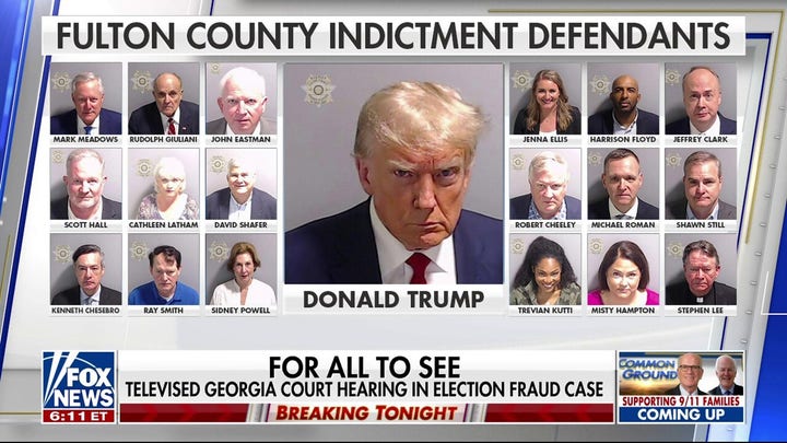  Drama unfolds over televised Georgia court hearing in election fraud case