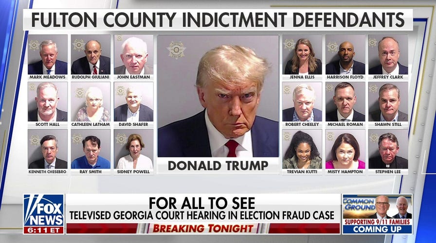  Drama unfolds over televised Georgia court hearing in election fraud case