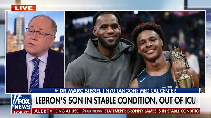 18-year-old Bronny James out of ICU after suffering cardiac arrest
