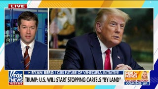 Trump claims US has stopped 85% of drug traffickers by sea, threatens those on land