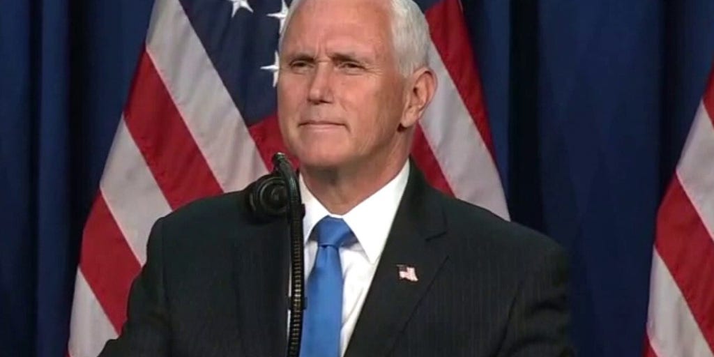 Mike Pence accepts Republican Party's nomination for vice president