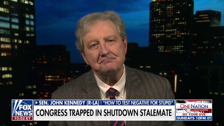 Sen. John Kennedy roasts Senate amid shutdown stalemate: 'Like the game room in a mental hospital'