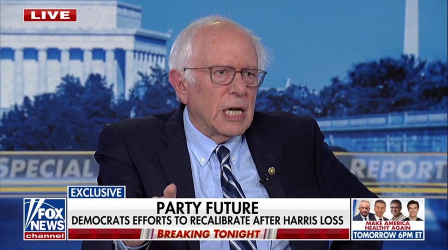 Sen. Bernie Sanders: Both parties in the political system are 'largely corrupt'