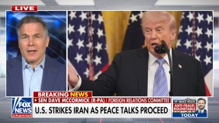 Sen McCormick discusses Iran peace talks, US strikes and Strait of Hormuz