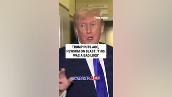 Trump puts AOC, Newsom ON BLAST: 'This was not a good look'
