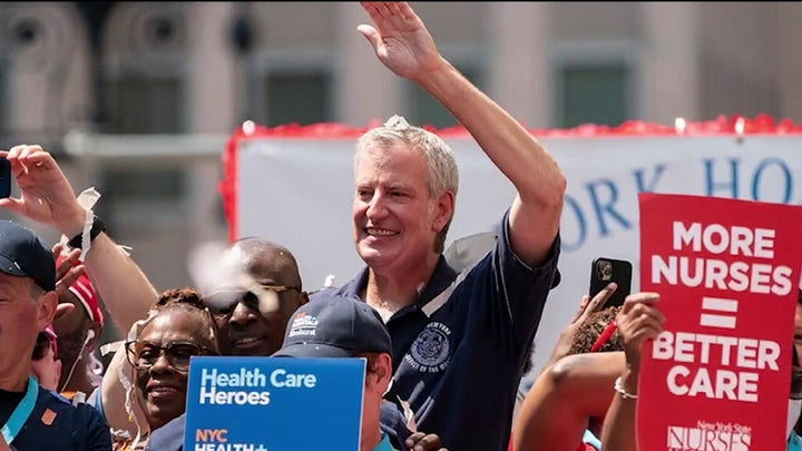 NYC EMS worker slams de Blasio for throwing parade instead of giving raises