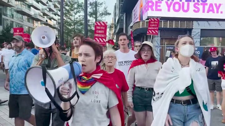 Left-wing climate protesters arrested at the Congressional Baseball game