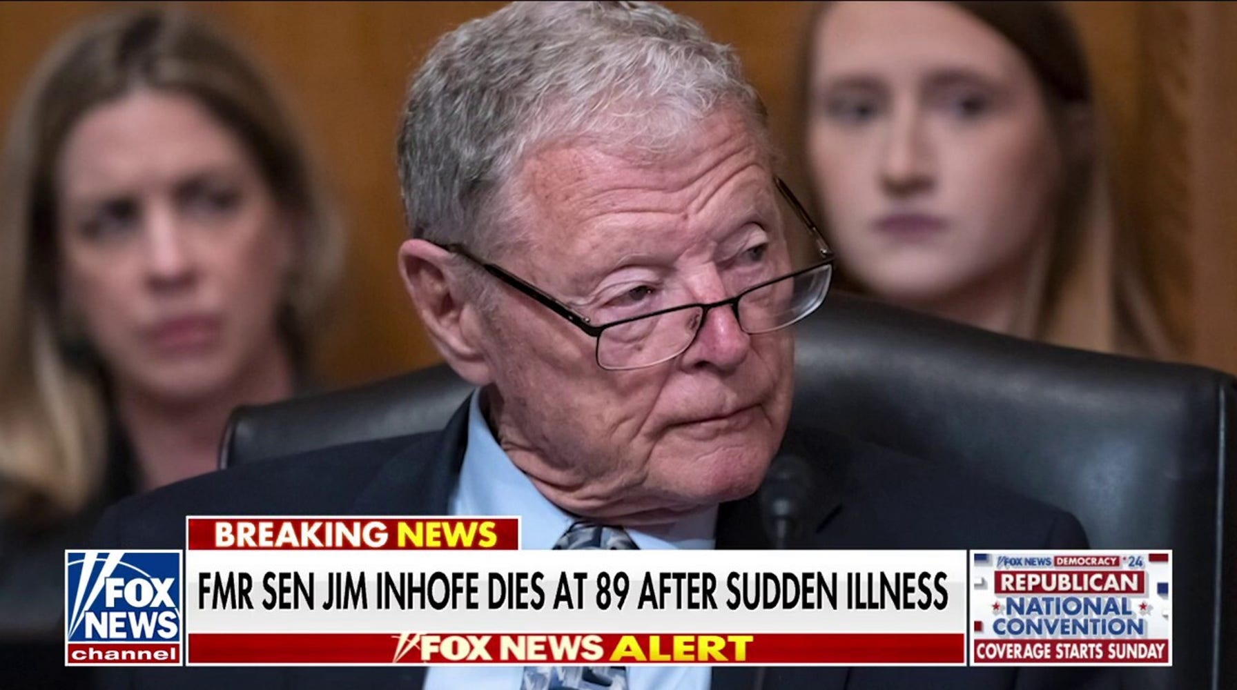 Former Oklahoma Senator James Inhofe, Climate Change Denier, Dies at 89