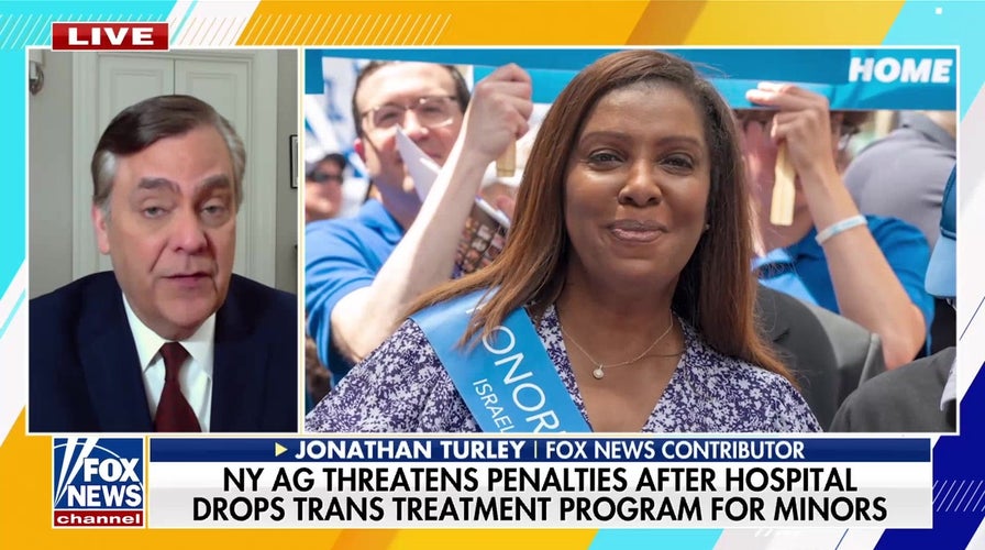 DOJ informing  NY AG implicit    trans treatments for minors