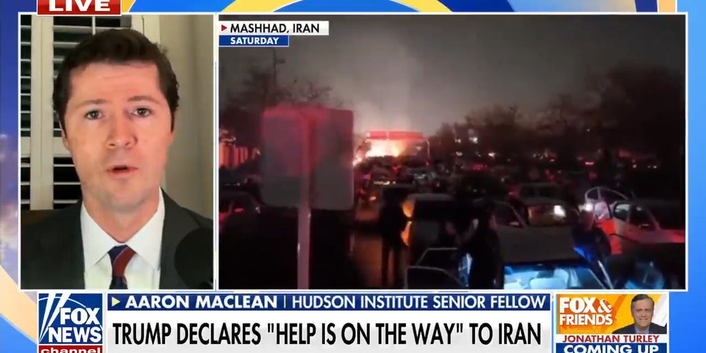 Trump sends bold message to protesting Iranians: 'Help is on its way'