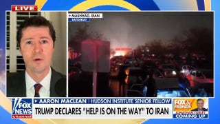 Trump sends bold message to protesting Iranians: 'Help is on its way'