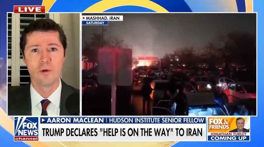 Trump sends bold message to protesting Iranians: 'Help is on its way'