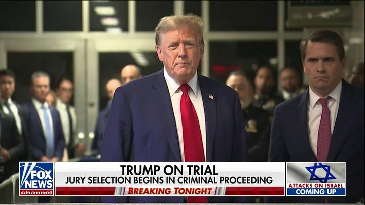 Donald Trump becomes the first former president to face a criminal trial