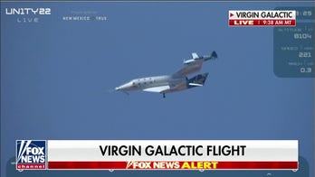 VSS Unity lands with Branson on board