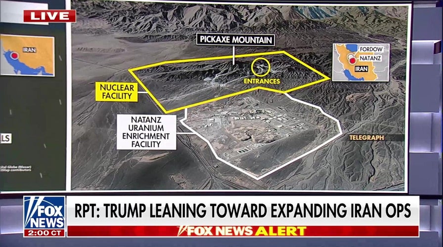 Trump reportedly considers expanding Iran strikes with more bombing targets