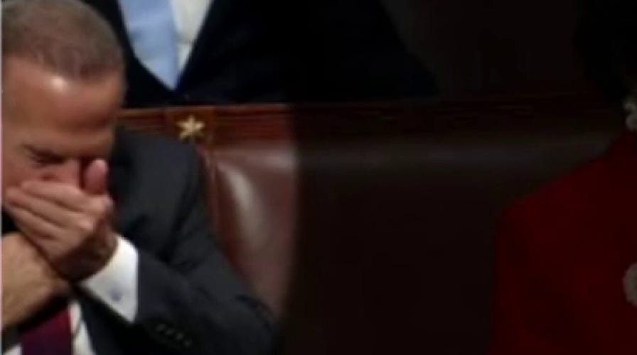 Dem lawmaker who demanded mask compliance pulls it down to sneeze