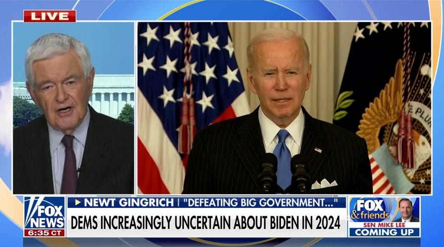 Newt Gingrich on midterms: 'You are not going to win this year standing with Joe Biden'