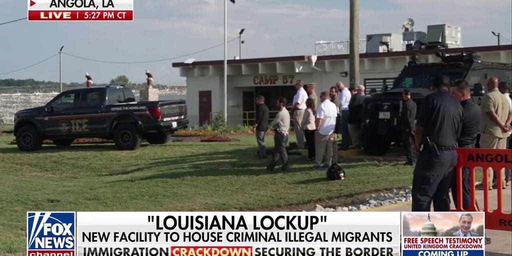 New 'Louisiana Lockup' facility to house the worst of the worst criminal illegal migrants
