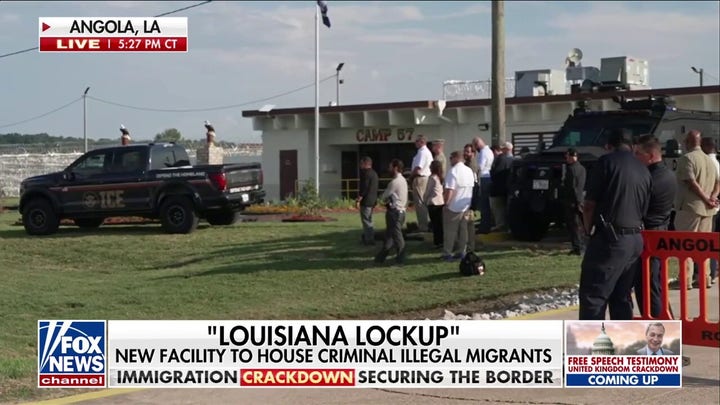 New 'Louisiana Lockup' facility to house the worst of the worst criminal illegal migrants