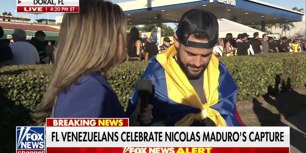Floridian Venezuelans celebrate Nicolas Maduro’s capture
