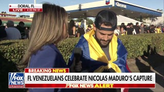 Floridian Venezuelans celebrate Nicolas Maduro’s capture