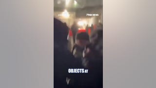 Anti-ICE rioters throw rocks, lumber at at agents