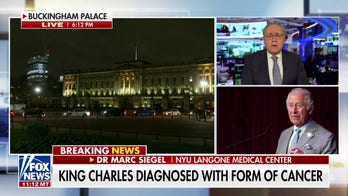 Dr. Marc Siegel reacts after King Charles’ cancer diagnosis
