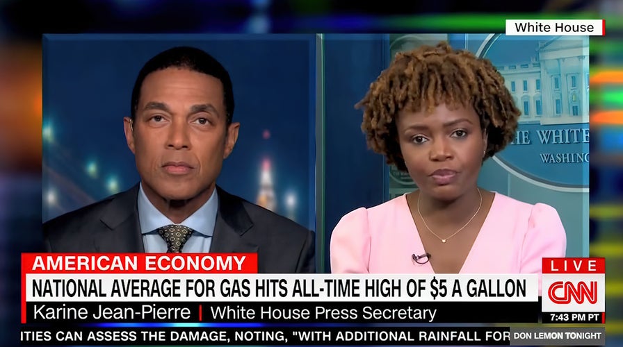 CNN’s Don Lemon presses WH press secretary Karine Jean-Pierre on inflation