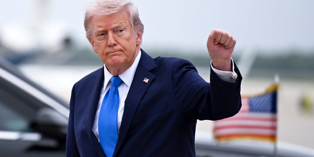 WATCH LIVE: President Trump unveils new Air Force One at Joint Base Andrews